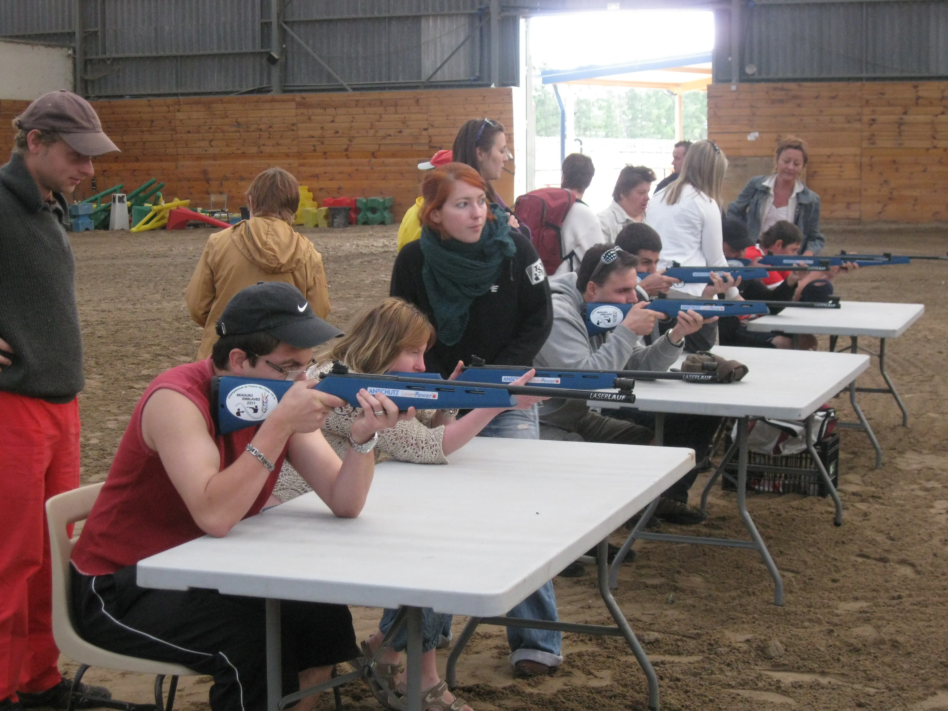 Dans le mille